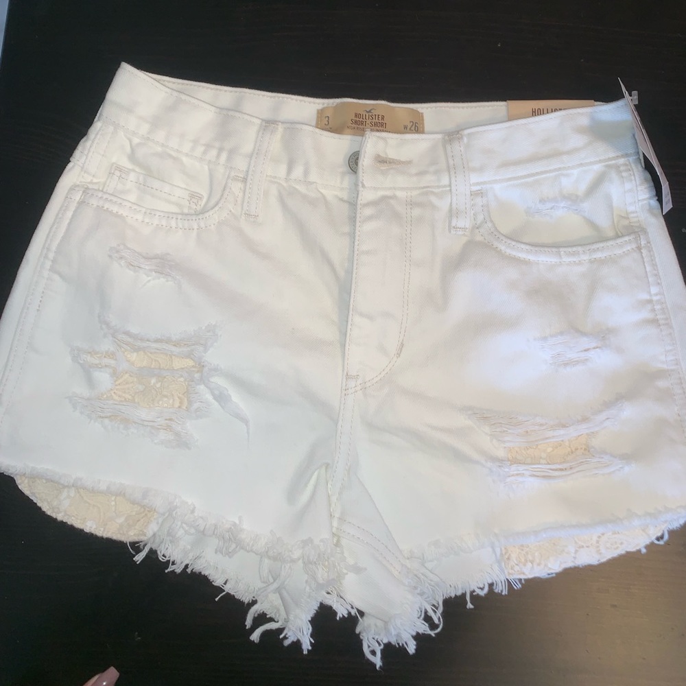 Hollister denim shorts